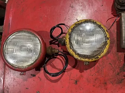 Original BUTLERS Skinny Shell Headlamps BMC Leyland Nuffield 154 David Brown Etc • £130