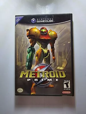 Metroid Prime (Nintendo GameCube 2004) Tested And Working! No Manual FAST Ship! • $24