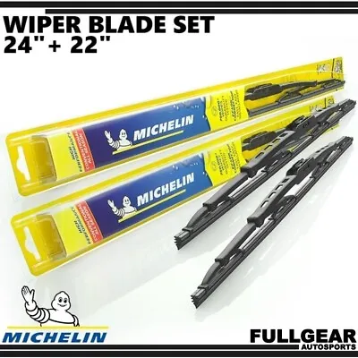24  & 22  WIPER For MICHELIN HIGH PERFORMANCE WINDSHIELD WIPER BLADES 25-240/220 • $24.64