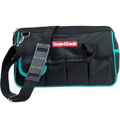14  Tool Bag Blue With Removable Shoulder Strap Mobile Phone Pocket 99p NO RES • £0.99