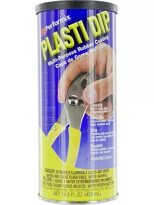 Plasti Dip Black Non Uv Dip/Brush 429ml Coating (1-11603-6) • $43.02