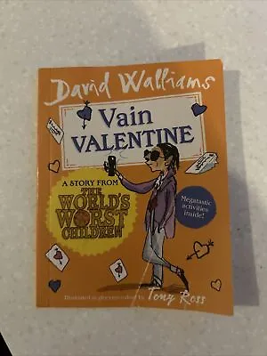 Vain Valentine David Walliams Childrens Book Story And Activities McDonald’s • £2.25