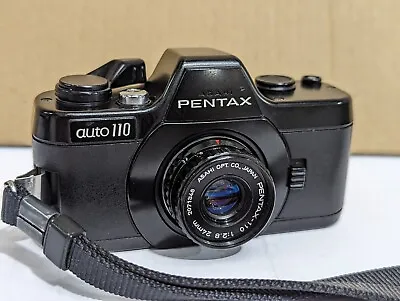 Old Vintage PENTAX AUTO 110 SLR Film Camera.  Please Read • £60