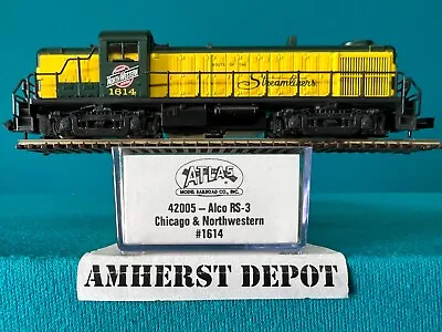 42005 Atlas N Scale RS-3 Chicago & Northwestern Engine CNW • $90