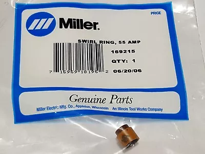 Miller 169215 Plasma Torch Swirl Ring ICE 50 Plasma Torch • $17.99