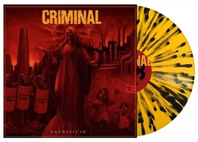 Criminal Sacrificio LP Ltd Numbered Orange/Black Splatter Vinyl NEW! SEALED!! • $25
