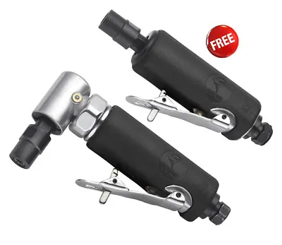 ATD 2122 1/4  Right Angle Air Die Grinder W/Free 1/4  Mini Straight Grinder • $67.67