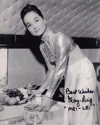£0.81 • Buy May Ling 007 James Bond Authentic Autograph As Goldfinger S Flight Attendant