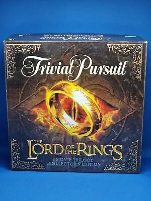 Trivial Pursuit - Lord Of The Rings - Collectors Edition Board Game VGC Complete • £34.95