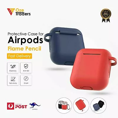 For Apple Airpods 1&2 Shockproof Silicone Protective Airpod Case Cover Colorful • $3.99