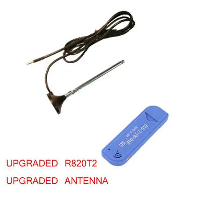 RTL-SDR Blue Radio Receiver With RTL2832U + R820T2 (R660) Chipset / Antenna  • $24.25