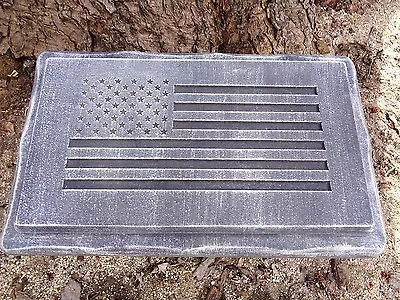 Bench Top Flag Concrete Mold Cement Abs Plastic Mould 22  X 13.5  X 2.25  • $89.95