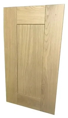 Solid Oak Wood Shaker Panelled Kitchen Unit Cupboard Replacement Doors & Drawers • £2.76