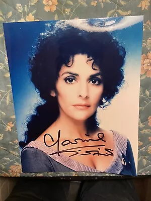 Marina Sirtis Deanna Troi Star Trek: TNG 8x10 Glossy Autograph Photo Close-Up • $29.99