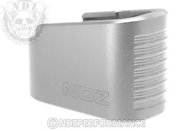 NDZ For Glock 43 9MM Mag Ext Plus 2 With Spring Kit Lasered Images Silver • $22.19