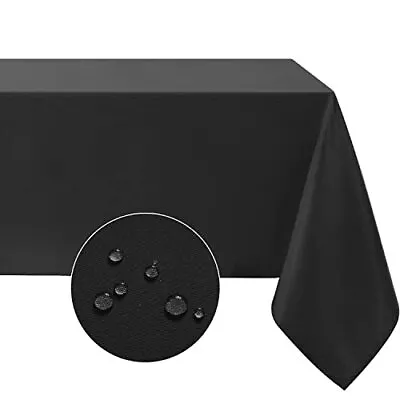 Softalker Rectangle Tablecloth Waterproof & Stain Resistant Table Cloth Wrink... • $23.67