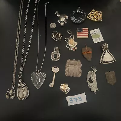 Lot Pendant Charms Vintage Modern Estate  • $6