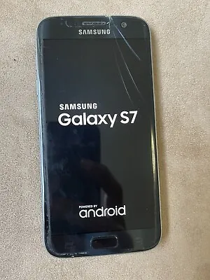 Samsung Galaxy S7 SM-G930F - 32GB - Black Onyx (Unlocked) • £35