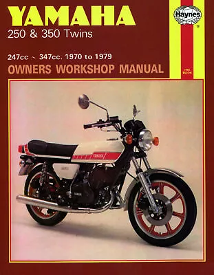 Yamaha RD250/350 Twins 73-75 Haynes Workshop Manual • $59.95