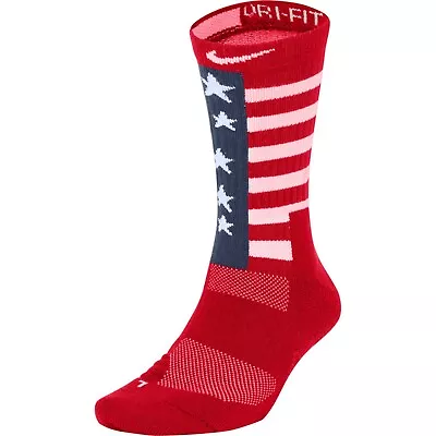 Nike Elite Crew Socks OLYMPIC Dream TEAM USA Basketball Kobe Air Jordan 7 VII XL • $50
