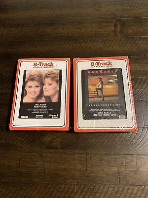 *** New Lot Of 2 THE JUDDS Dan Seals 8-TRACK TAPE Sealed NOS RCA MUSIC Heartland • $19.99