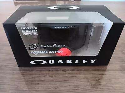 TLD Oakley O Frame 2.0 Pro MX Monogram Gun Mtl Red W/DkGry • $34.99