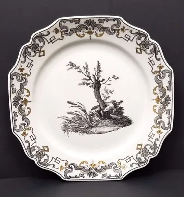 Mottahedeh Du Paquier Plate Vista Alegre 1730 Reproduction 1740 FOX Motif • $59