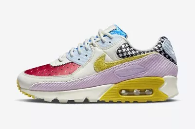 Women's Nike Air Max 90 UK 3 EUR 36 Sail Bright Citron Doll DM8075 100 • £89.99