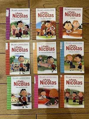 9x Le Petit Nicolas French Short Story Books For Children - Learn To Read French • £31.50
