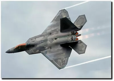 Raptor Photo Pass By Peter Chilelli - Lockheed Martin F-22 Raptor - Aviation Art • $695