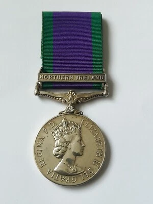 £100 • Buy Northern Ireland Troubles Era Campaign Service Medal Royal Engineers.