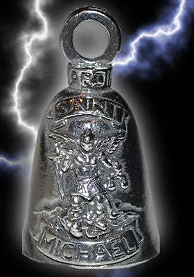 Saint Michael Law Enforcement Guardian Bell Motorcycle Ride Bell Or Keychain • $13.96