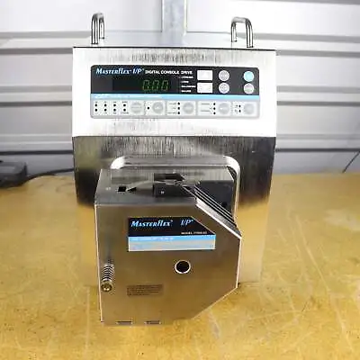 MasterFlex I/P Digital Console Drive 1-650rpm Peristaltic Pump W 77600-62 Head • $2800