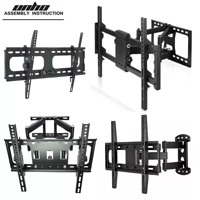 Various TV Wall Mount Universal TV Bracket Wall Hanger TV Holder Stand 22-85inch • $62.92