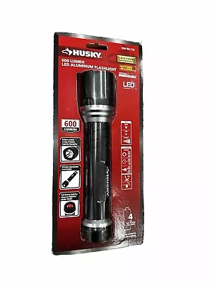 Husky 600 Lumen Heavy Duty Aluminum Flashlight LED. NEW!! • $24.99