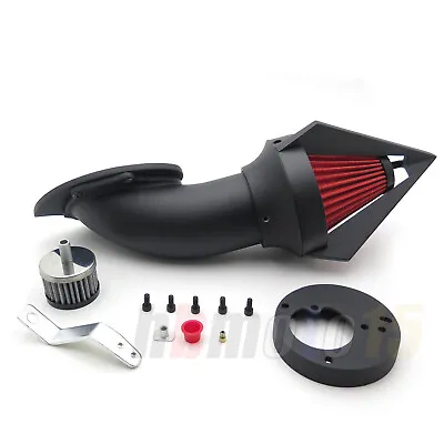 Air Cleaner Intake Filter Kit Diamond M Black For Honda Vtx1300 Vtx 1300 86-2012 • $96.35