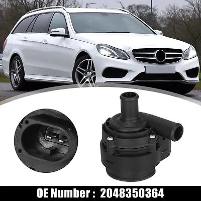 New Engine Auxiliary Water Pump For Mercedes-Benz C-Class W204 2048350364 Black • $38.24