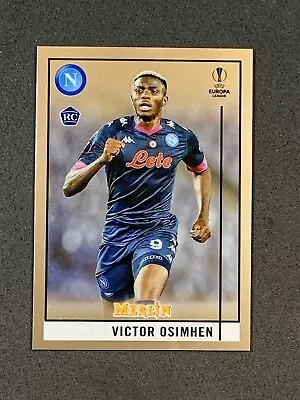 Victor Osimhen 2020-21 Topps Merlin Rookie RC Card #59 Napoli UEFA Europa League • $0.50