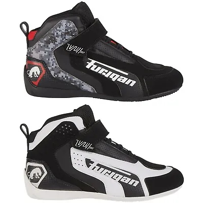 Furygan V4 Vented Motorcycle Shoes Short Boots With Protectors • $89.67