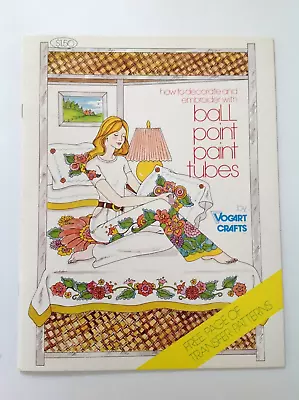 Vogart Crafts Transfer Patterns For Ball Point Paint Ball Point Paint Tubes • $8