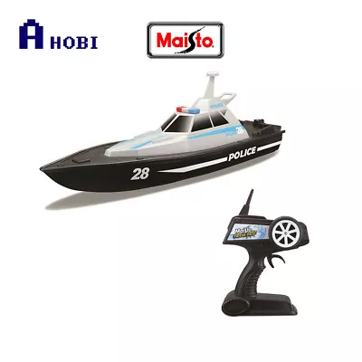 Maisto Tech RC High Speed Police Boat 2.4Ghz & USB Model Toy • $97.69