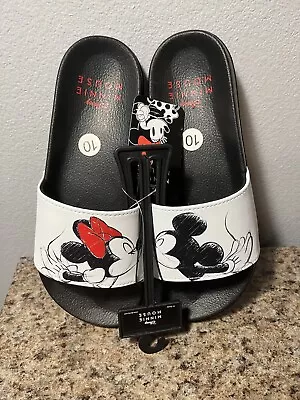 Disney Minnie Mouse Slippers Or Slides Women’s Size 10 • $19.50