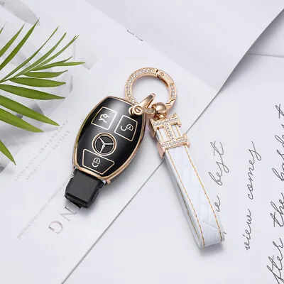 2023 TPU Smart Car Key Case Cover Keychain Fob Holder For Mercedes-Benz A Series • $11.73