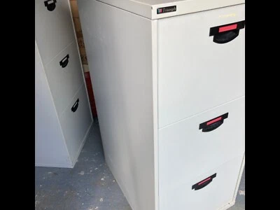 £35 • Buy Triumph 3 Drawer Metal Filing Cabinet
