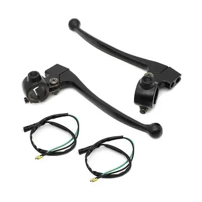 Motorcycle Universal Brake Clutch Lever Perch Set 7/8  22mm For Honda Kawasaki • $17.99