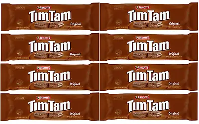 8 Packs X 200g Each - Arnott's Tim Tam Original Chocolate Biscuit Tim-Tam AU • $49.99