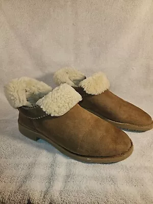 UGG MCKAY WOMEN ANKEL BOOTS SUEDE CHESTNUT Size 11 • $25