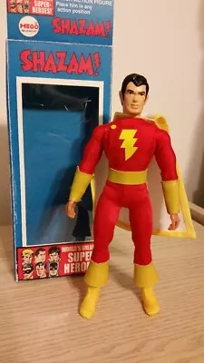 Custom 8 Inch SHAZAM (Captain Marvel)  Mego Action Figure With Custom Box By JMC • $49.99