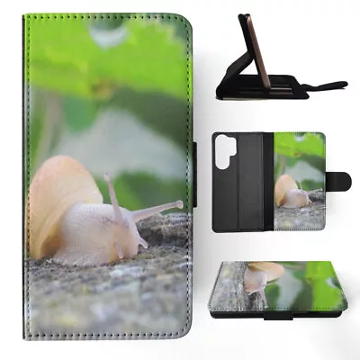 Flip Case For Samsung Galaxy|slimey Snail Insect Gastropod #7 • $19.95