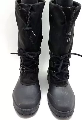 Men's SOREL Black Snow Boots 10 • $19.99